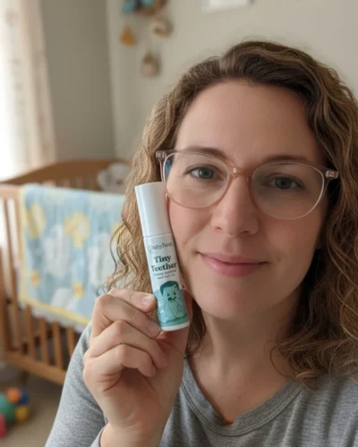 Click to view full screen Tiny Teether Roll-On™ - Fogzásra photo review